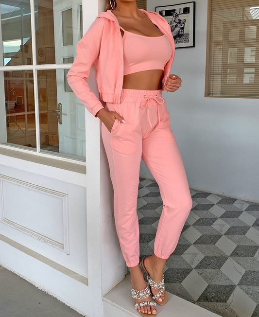 Fitness Fusion 3-Piece Tracksuit